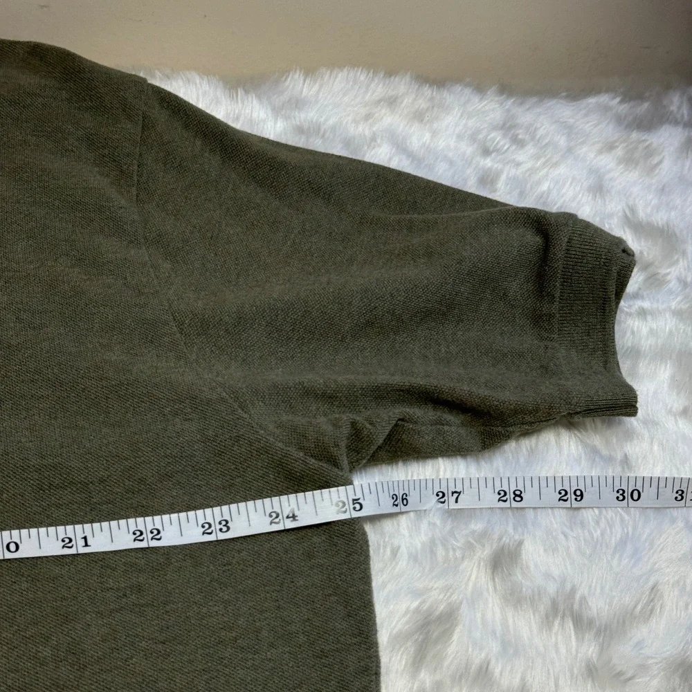 Polo Ralph Lauren Mens XXL Heathered Olive Green‎ Cotton Pique Short Sleeve Polo